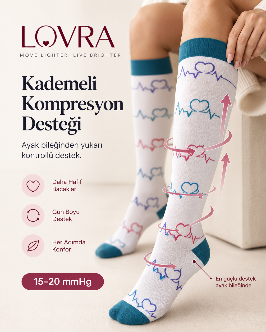 Comfyra™ Kompresyon Çorabı